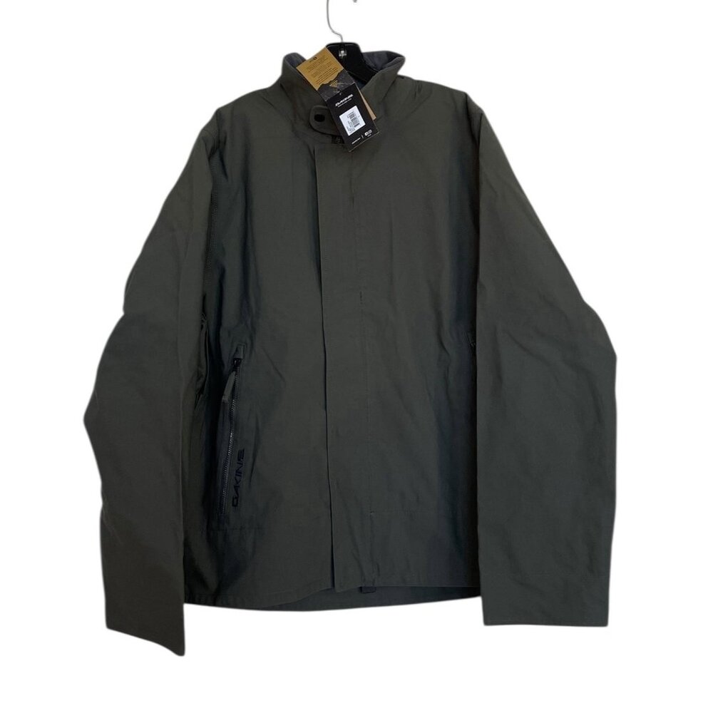 Dakine Jacket Mens‎ Size Large Army Green A-1 10K Waterproof Ski Snowboard Coat
